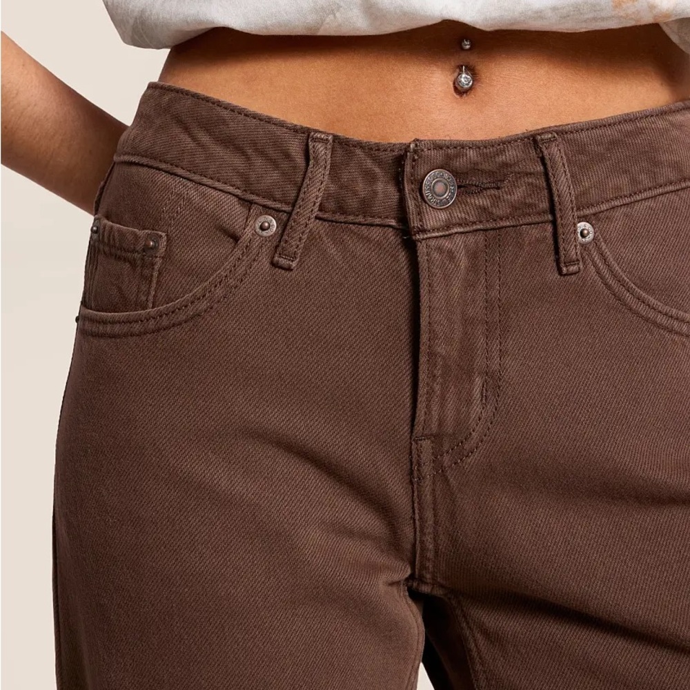 Levi's Low Loose Jeans in Braken Brown Size 29x30 NWT - Picture 5 of 12